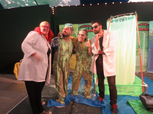 Slimed Up with Comedian Matthew Giffen and Gameshow Assistants